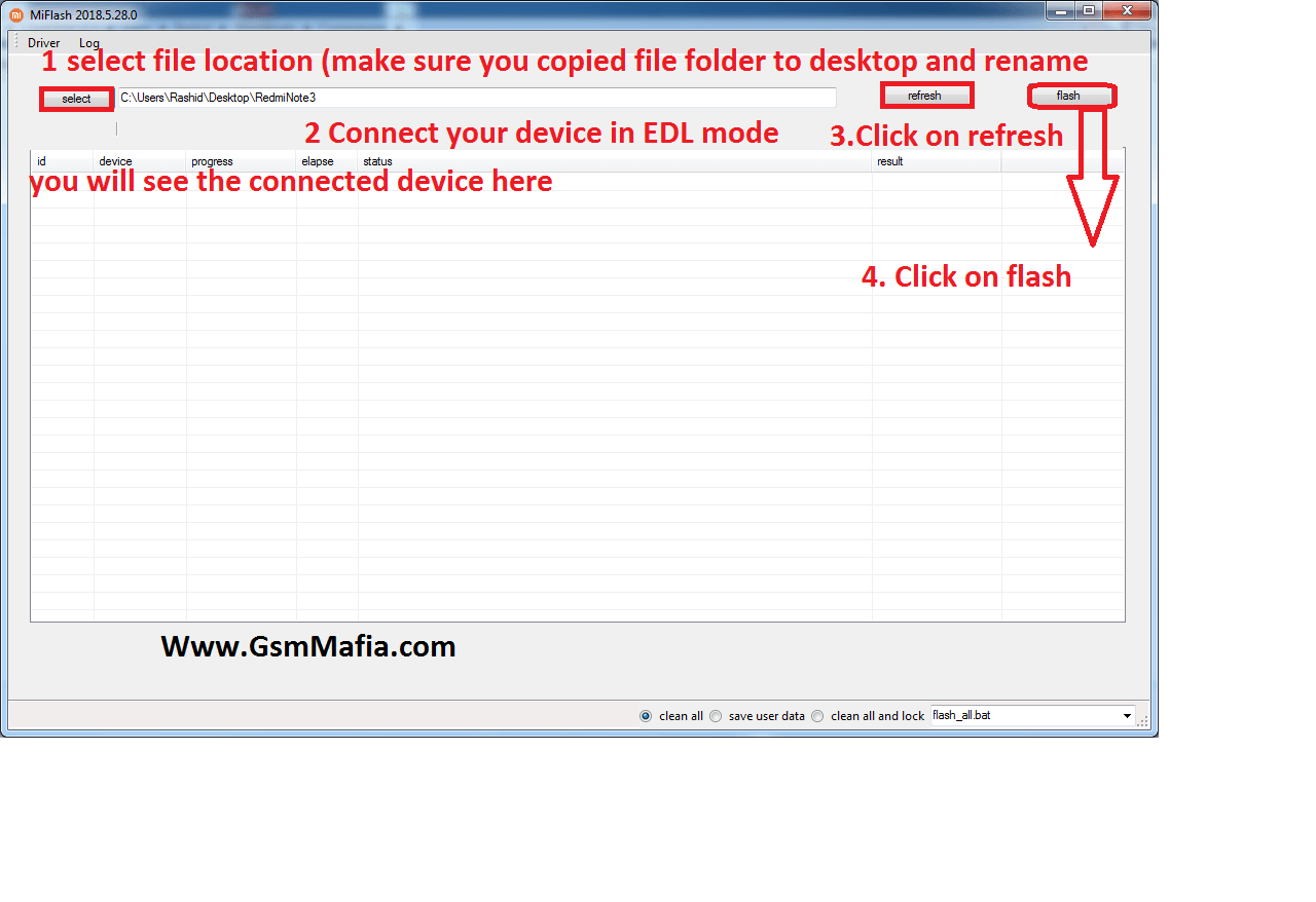 Redmi note 3 flash file