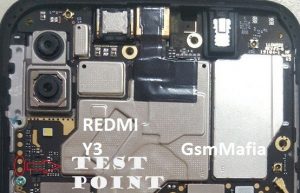 Redmi y3 test point