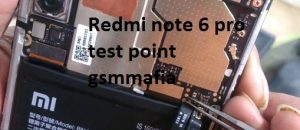 redmi note 6 pro test point