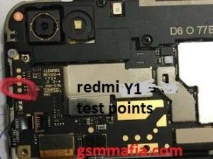 redmi y1 test point