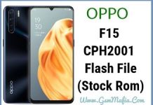Oppo F15 flash file