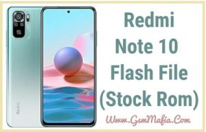 flash redmi note 10