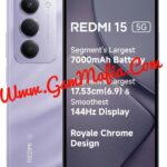 Redmi 15 5G Flash File